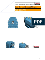 Inline Helical Geared Motor Catalogue