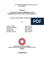 Comparative Study Between Ulip Elss