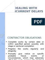 Concurrent Delays