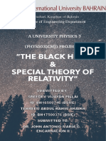 The Black Hole & Special Theory of Relativity