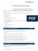 IT Risk Assessment Questionnaire