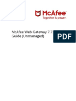 Mcafee Web Gateway 7.7.2 Product Guide (Unmanaged) 1-6-2020 PDF