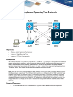 Chapter 4 Lab 4-1 - Implement Spanning Tree Protocols: Topology