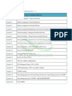 Internet & Web Technology - I: Internet Overview, Evolution of Internet