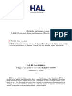 Seismic Metamaterials: S Brûlé, E Javelaud, Sebastien Guenneau, S Enoch, Dimitri Komatitsch