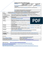 Detailed Lesson Plan (DLP) Format