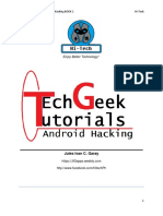 Enjoy Better Technology!: Tech Geek Tutorial - Android Hacking BOOK 1 Hi-Tech