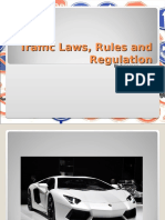 Traffic Laws, Rules and Regulation