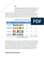 Product Portfolio of Nestle