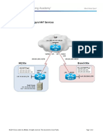 Chapter 6 Lab 6-1, Configure NAT Services Topology.: Ccnpv7 Route