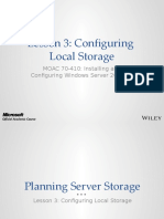 70-410 R2 Lesson 03 - Configuring Local Storage