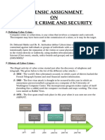 Cyber Forensic Assignment