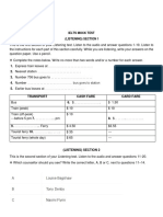 Ielts Mock Test