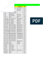 List of FUSO Machine SOLD OUT 2018-2019: No Model Vin Number Engine No Year