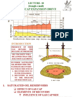 Gas Cap Expansion Drive: Lecture-10 (Trough e Mail)