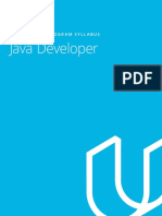 Java Developer Nanodegree Program Syllabus PDF