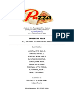 Business Plan - PUZZA