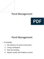 Pond Management