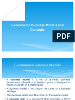 E-Commerce Business Models and Concepts