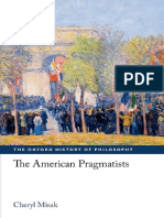 (The Oxford History of Philosophy) Cheryl Misak - The American Pragmatists-Oxford University Press (2013) PDF