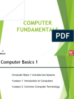 Computer Fundamentals