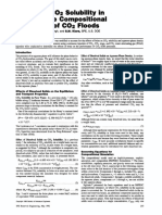 Effects of C02 Solubility in Brine On The Compositional Simulation of C02 Floods