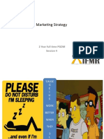 Marketing Strategy: 2 Year Full Time PGDM Session 4