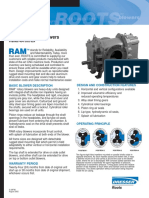 Roots RAM Rotary Positive Blowers: Specifications