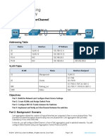 6.4.2 Lab - Implement Etherchannel