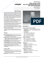 S-Mass Series Coriolis Mass Flow and Density Meters and SMT Series Transmitters