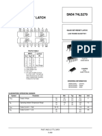 Quad Set-Reset Latch SN54/74LS279: Low Power Schottky