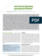 Abnomal Uterine Bleeding in Premenopausal Women AAFP