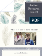 HHP 335 Autism Powerpoint