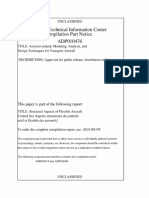 Aeroservoelastic Modeling, Analysis, and Design Techniques PDF