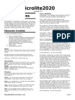 Microlite2020 Core Rules 1.02 PDF