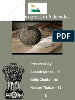 India's Progress in 6 Decades