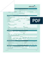 Avanse App Form PDF