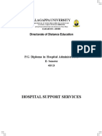 Hospital Support Services PDF