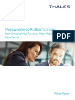 Passwordless - Authentication - WP Final