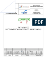 BELP-SPBEL-MS-EDS-F005-Rev 0 Data Sheet Instrument Air Receiver (LMU-V-14012) (Replace)