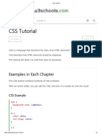 CSS Tutorial: W3schools