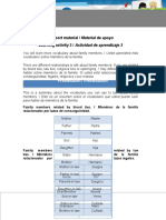 Support Material / Material de Apoyo Learning Activity 3 / Actividad de Aprendizaje 3