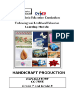 Kto12 Handicrafts Learning Module Word