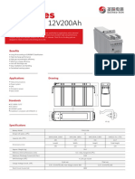 FT Series: FTA12-200 12V200Ah FTA12-200 12V200Ah