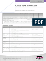 EN - RHINO Five Year Warranty - Datasheet DS1004