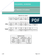 Crusher Selection PDF