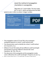 2.4 Understand The Method of Propagation Mode/excitation in Waveguides