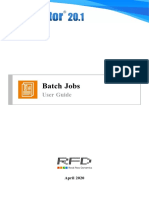 Batch Jobs: User Guide