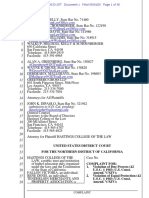 Hastings v. San Francisco DKT 1 Complaint