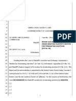 Report and Recommendation For Order Granting Plaintiff S Motion For Terminating Sanctions (ECF No. 93)